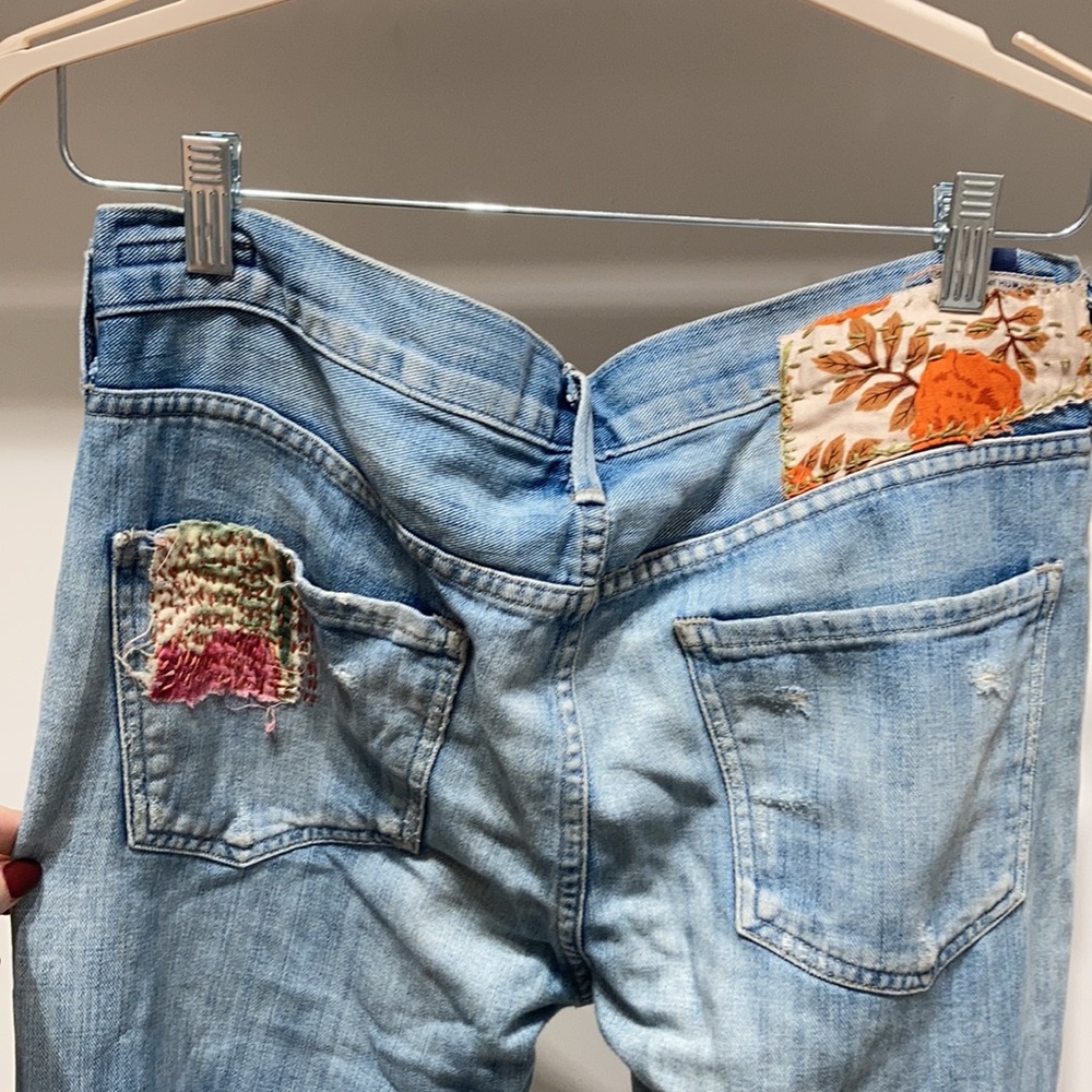 Low rise denim